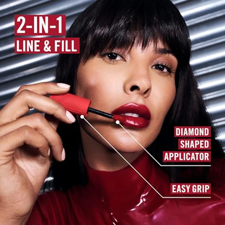 Rimmel London Thrill Seeker Lip Latex Gloss 6ML, Extreme 3D Latex Shine in #150 Magnetic – Bild 5