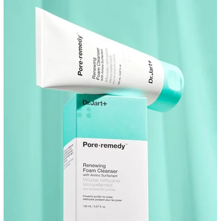 Dr. Jart+ Pore Remedyâ„¢ Renewing Foam Cleanser, Gesichtsreinigungsschaum für Damen, 150 ml, regenerierend und feuchtigkeitsspendend