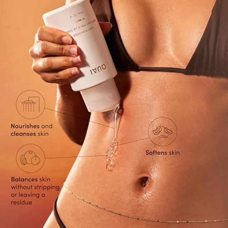 OUAI Body Cleanser Duschgel, 300 ml - luxuriöser, tropischer Duft für geschmeidige Haut – Bild 2