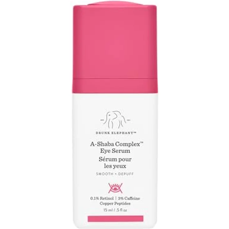 Drunk Elephant A-Shaba Complex Eye Serum, hochwirksame Augenpflege mit 15 ml für Tag + Nacht, revitalisiert und hydratisiert – Bild 1