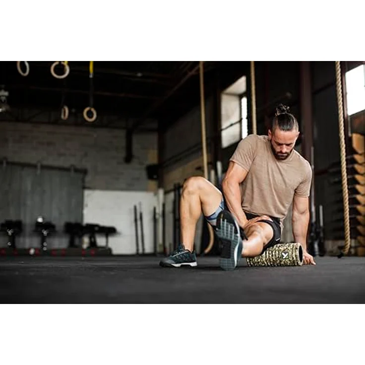 Trigger Point Grid Foam Roller, Massagegerät mit hartem Innenkern und weicher Außenrolle für individuelle Intensitätsanpassung – Bild 5
