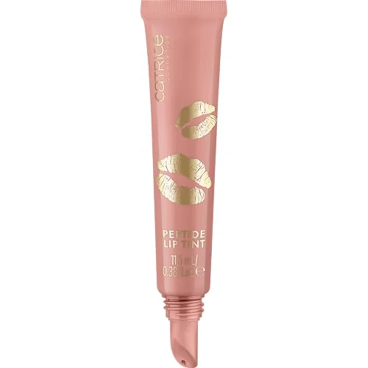 Catrice KISS & GLOW Peptide Lip Tint, Lipgloss, Nr. C02, Nude, volumengebend, glänzend, vegan, ohne Parabene, ohne Mikroplastikpartikel, Nanopartikel frei (11.5ml) – Bild 2