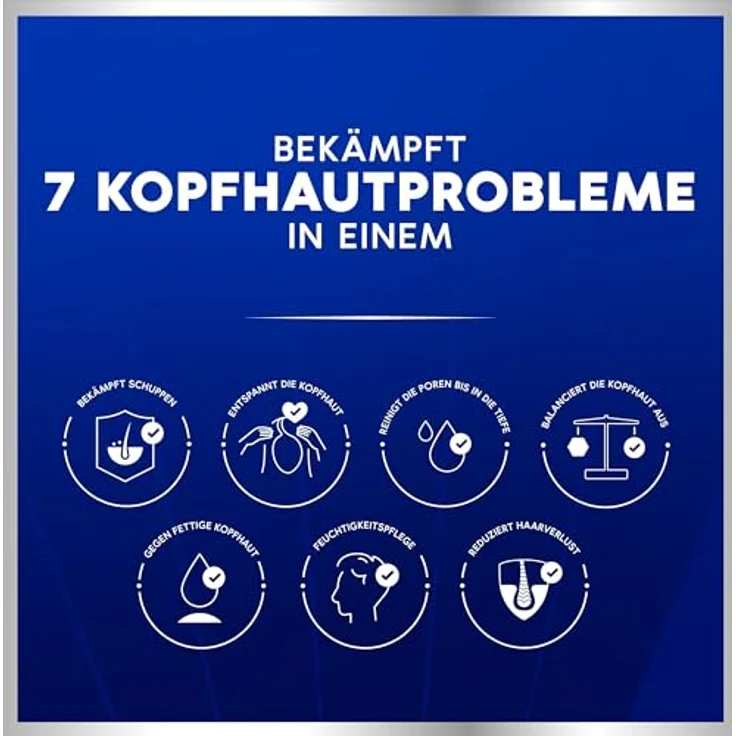 Head & Shoulders PRO-EXPERT 7 Anti-Haarverlust Anti-Schuppen-Shampoo Mit Koffein 250ml, Kompletter Kopfhautschutz, Klinisch Getestet. – Bild 3