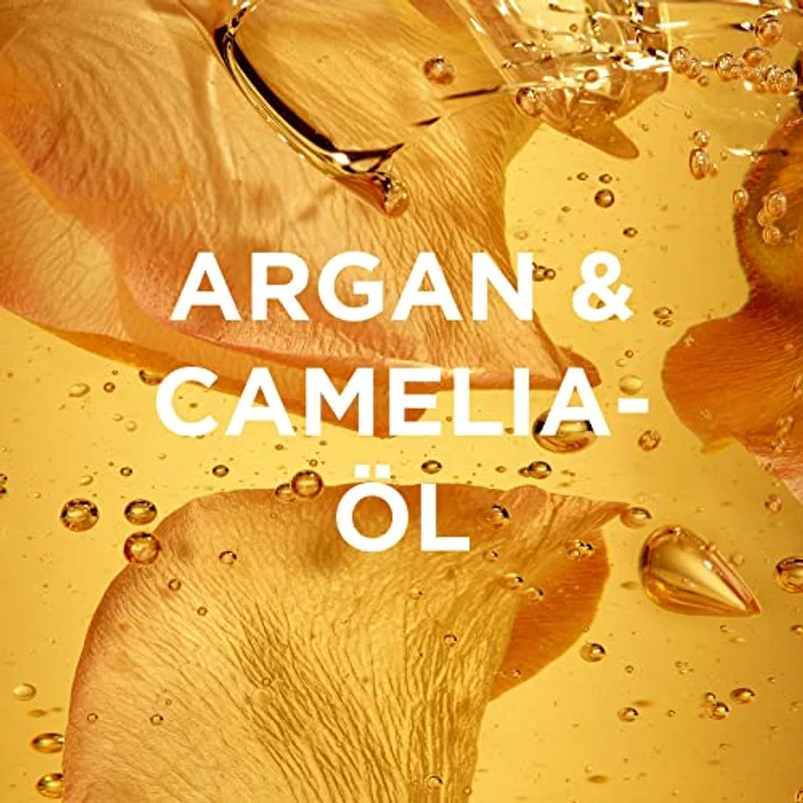 Wahre Schätze Glanzverleihende 1-Minute Haarkur für trockenes und glanzloses Haar, Mit Arganöl und Cameliaöl für Glanz und Geschmeidigkeit, Vegane Formel, 1 x 340 ml – Bild 5