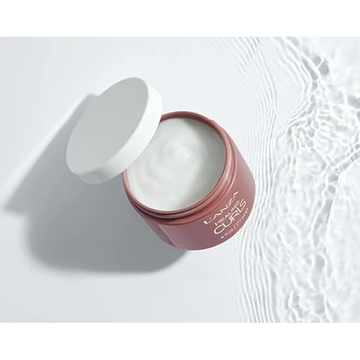 L'ANZA Feuchtigkeitsspendende Lockenkur - Leave-in Creme für mehr Feuchtigkeit, bändigt krauses Haar und schützt vor Hitze (177 ml) – Bild 3