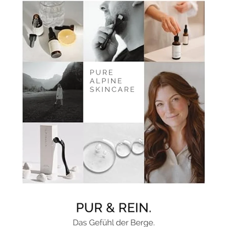 ALPINULIN Haar- & Kopfhautserum 50ml – Vegane Pflege mit Pflanzenextrakten, GHK-Cu & Alpenquellwasser gegen dünner werdendes Haar – Bild 6