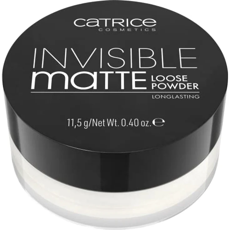 Catrice Invisible Matte Loose Powder, Puder, Nr. 001 Universal, transparent, langanhaltend, weichzeichnend, mattierend, fixierend, glanzabsorbierend, matt, vegan, Nanopartikel frei (11,5g) – Bild 2