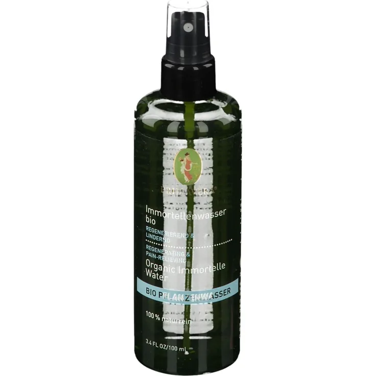 PRIMAVERA Immortellenwasser Bio 100 ml, Gesichtsreinigung zur Linderung von blauen Flecken und Muskelkater