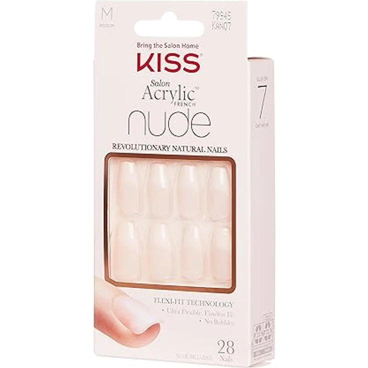 KISS KISS Salon Acrylic Nude Nails - Leilani Gel-Nagellack – Bild 2