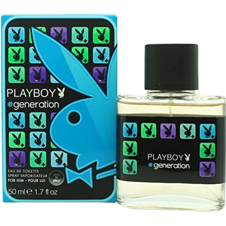 Playboy Generation men EDT 50 ml, 1er Pack (1 x 50 ml) - Playboy #generation fängt den Zeitgeist ein