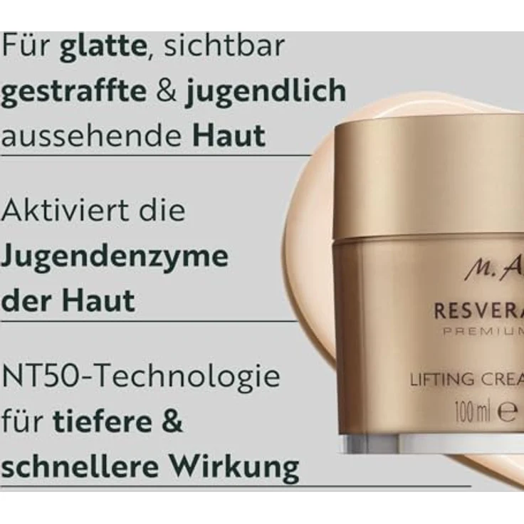 M. Asam Resveratrol NT50 Lifting Creme 100ml Intensivkur Ampullen 28ml – Bild 2