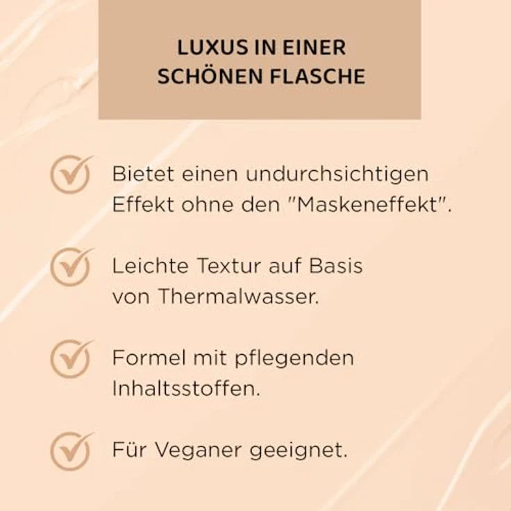 Eveline Cosmetics Wonder Match Luxus-Adaptive Foundation - Farbton Nr. 45 Honey | Vegan, Ölfrei, Perfekte Deckkraft & 24H Makelloses Finish, 30ml – Bild 4