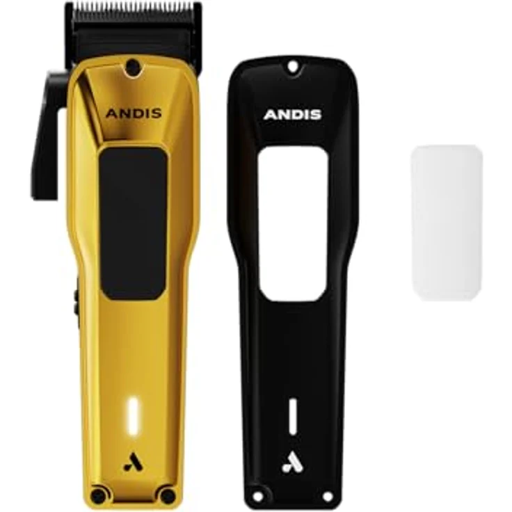 Andis 562118 Professioneller Haarschneider mit/ohne Kabel, verstellbare DLC Phaze-Klinge für präzises Schneiden, Gold – Bild 2