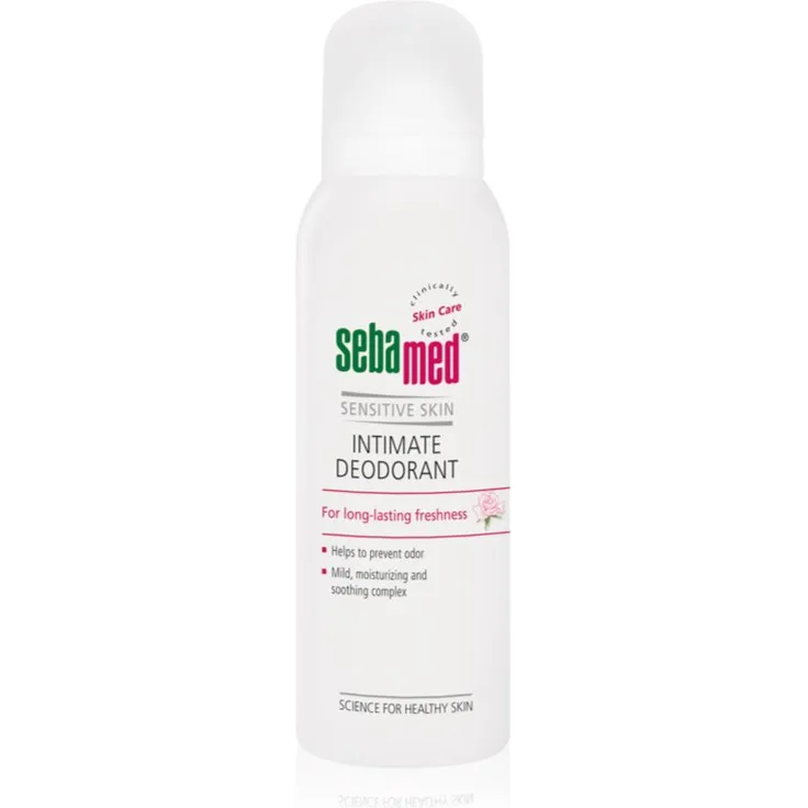 Sebamed Wash Sensitive Skin Intimdeo, 125 ml, sanftes Intimgel für Damen zur täglichen Pflege