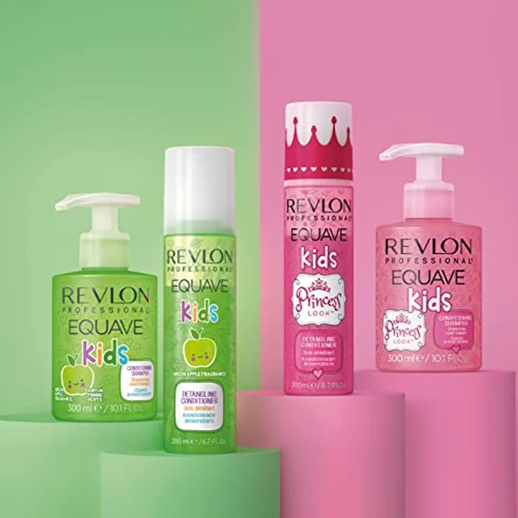 Revlon Professional Equave Kids Geschenkset für Mädchen, Pflegepaket mit sanftem Shampoo (300 ml) und Conditioner (200 ml) – Bild 7