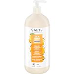 SANTE Naturkosmetik Deep Repair Shampoo Squalan + 3-Fach Protein Komplex, veganes Pflegeshampoo für geschmeidiges und glänzendes Haar, 950 ml