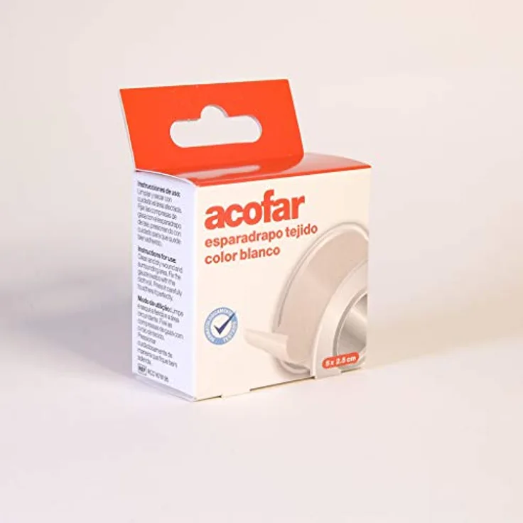 Espa Acofar Stoff Weiß 5 x 2.5