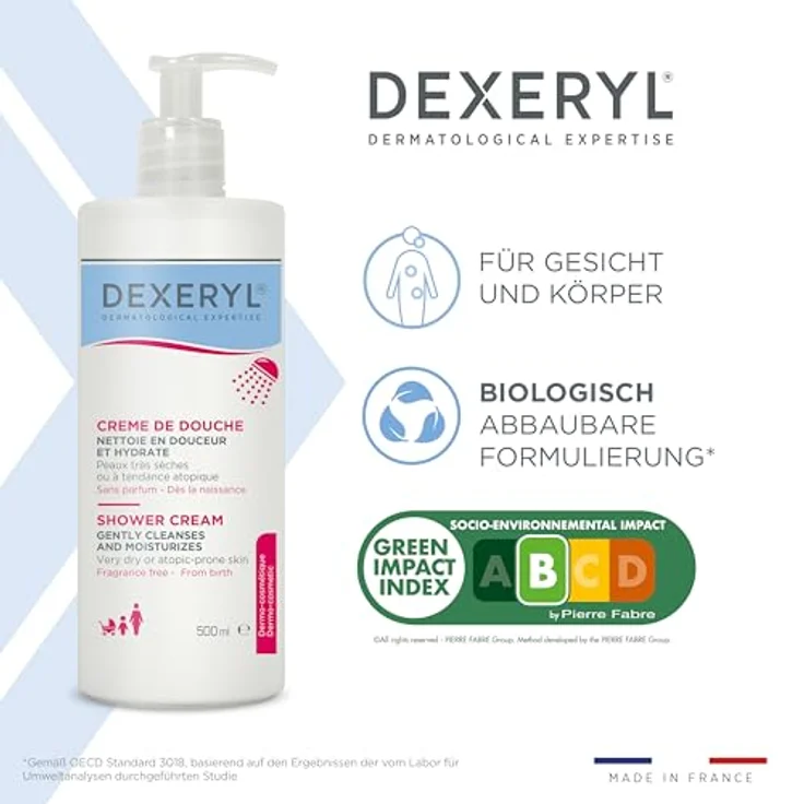 DEXERYL Shower Duschcreme 500 ml – Bild 3
