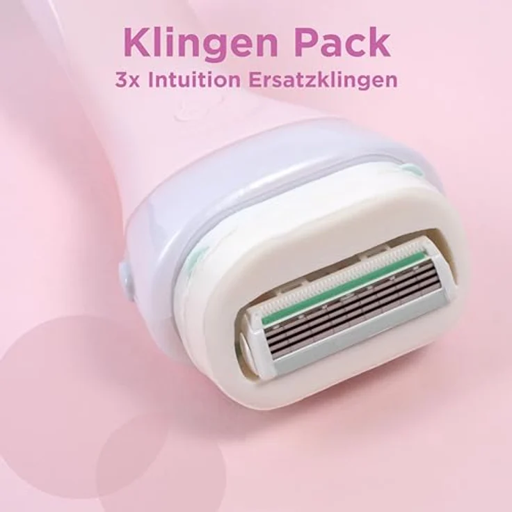Wilkinson Sword Intuition Summer Variaty Rasierklingen für Damen Rasierer, 4 Stück – Bild 3