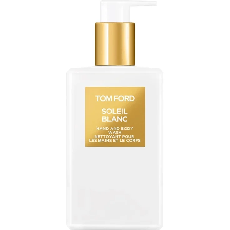TOM FORD Soleil Blanc Hand & Body Shower Gel, Duschgel 240 ml mit luxuriösem Duft und sanfter Reinigung