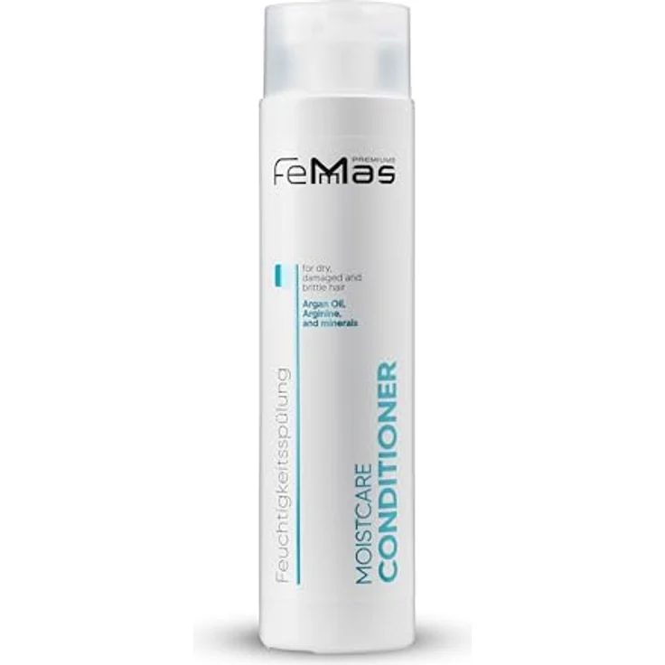 Femmas Premium Moistcare Conditioner, 300 ml, intensive Pflege mit Arganöl für trockenes und strapaziertes Haar – Bild 1