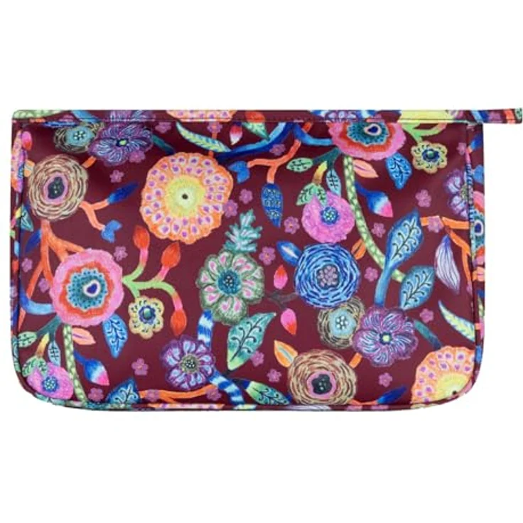 Oilily Pieternella Stripe, Kosmetiktasche 28 cm, rot, 100% Polyester, 28 x 10 x 18 cm – Bild 3