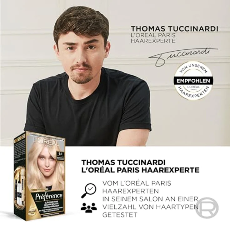L'Oréal Paris Préférence Nr. 7 - Naturmittelblond Haarfarbe 1 Stk – Bild 9