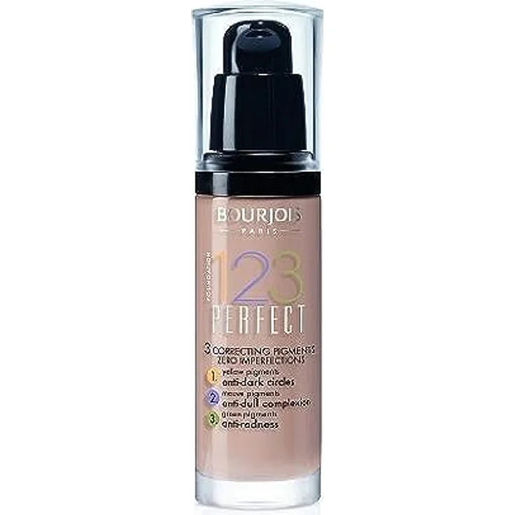 Bourjois Teint Make-up Fond De Teint 123 Perfect Beige Clair 30 ml – Bild 2