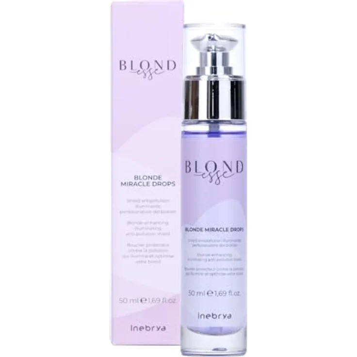 Inebrya Blonde Miracle Drops 50ML, Haarkur & -öl mit Qualität/Haltbarkeit & langer Lebensdauer – Bild 2