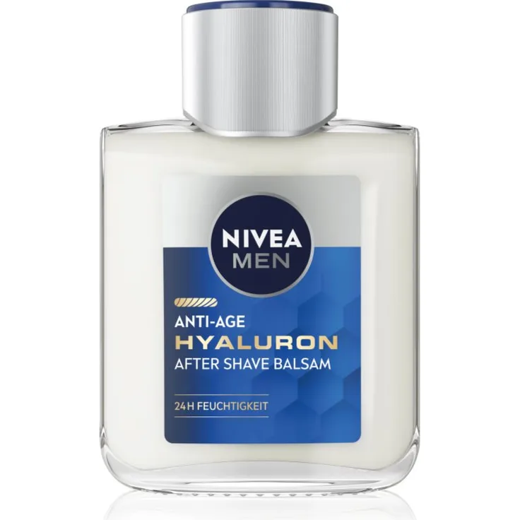 NIVEA MEN Hyaluron After Shave Balsam, 100 ml, feuchtigkeitsspendend, beruhigend und irritationslindernd