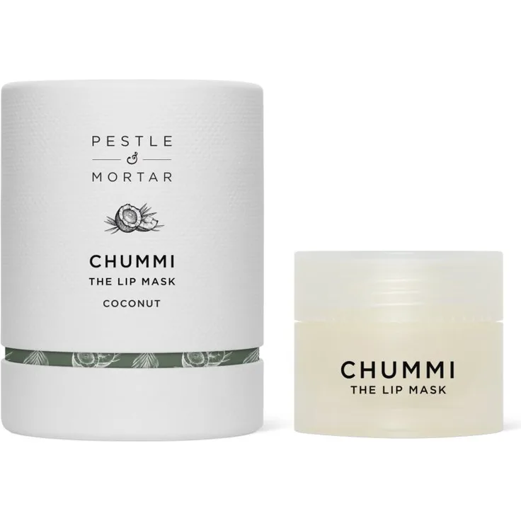 Pestle & Mortar Chummi Coconut Lippenmaske, feuchtigkeitsspendend und regenerierend, 20 g