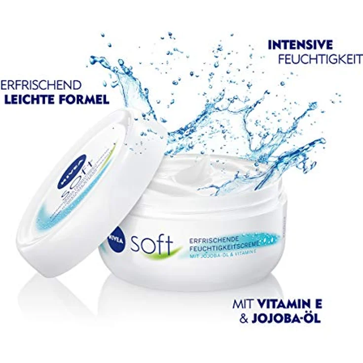 Nivea Soft Creme Tiegel 200 ml  – Bild 3