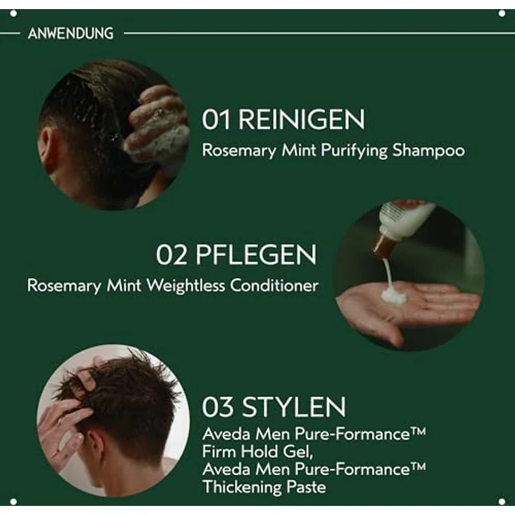 Aveda Rosemary Mint Purifying Shampoo 1000 ml – Bild 8
