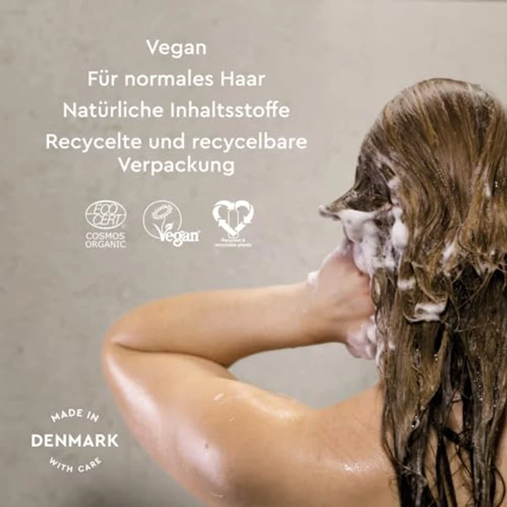 Urtekram Aloe Vera Revitalizing Shampoo für normales Haar, 500 ml, vegan und feuchtigkeitsspendend – Bild 3