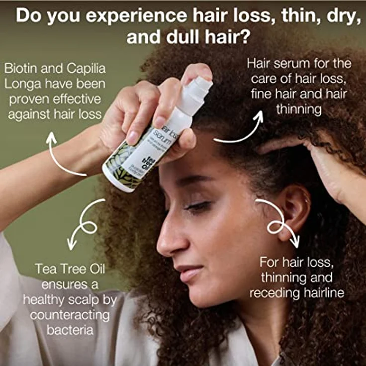 Australian Bodycare Haarausfall Serum 250ml | Vegan | Förderung von Haarwachstum und kräftiges Haar – Bild 2