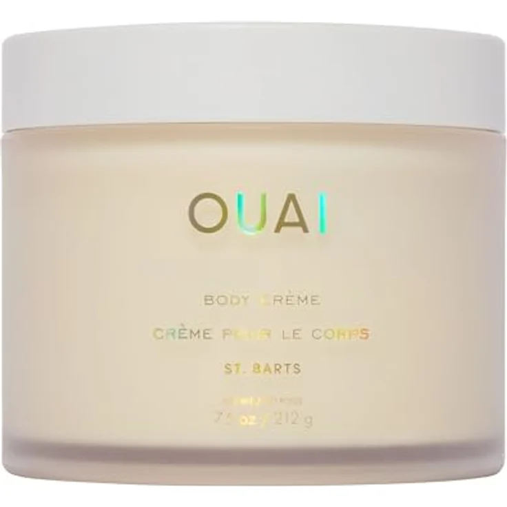 Ouai Body Crème St. Barts, Unisex Körperlotion mit Drachenfrucht, Orangenblüte und Tuberose, 212 g, schnell einziehende Textur, tierversuchsfrei – Bild 1