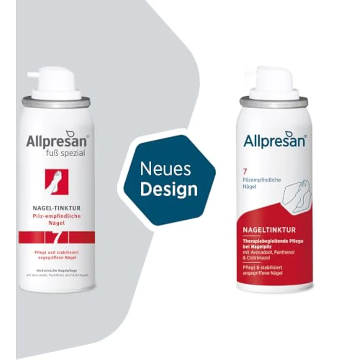 Allpresan Fuß spezial Nr. 7 Nageltinktur, therapiebegleitende Pflege für pilz-empfindliche Nägel mit Avocadoöl und Panthenol, 50 ml – Bild 2