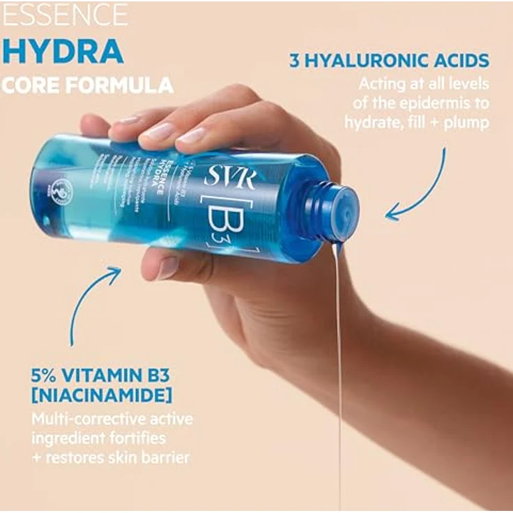 SVR Lotion [A] [B3] [C] Essence Hydra [B3] 150 ml, feuchtigkeitsspendende Wirkung – Bild 3