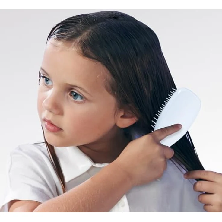Tangle Teezer Mini The Ultimate Detangler Haarbürste, digitaler Lavendel, sanft zu nassem Haar, zweistufige Zähne, ideal für Kinder und Reisen, reduziert Knoten und Brüche – Bild 4