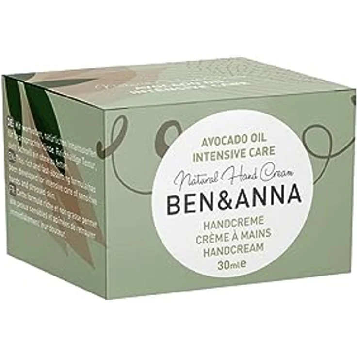 Ben & Anna Handcreme Intensive Care, 30 ml, mit Avocado- und Sheabutter – Bild 2