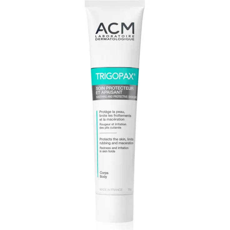 ACM Trigopax Schutzpflege, beruhigende Körpercreme mit erfrischender Wirkung, 30 ml