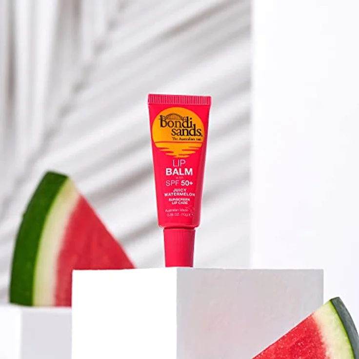 Bondi Sands – Lip Balm SPF 50+ Juicy Watermelon – feuchtigkeitsspendende Lippenpflege mit LSF 50 für einen umfangreichen Sonnenschutz, 10 g – Bild 3