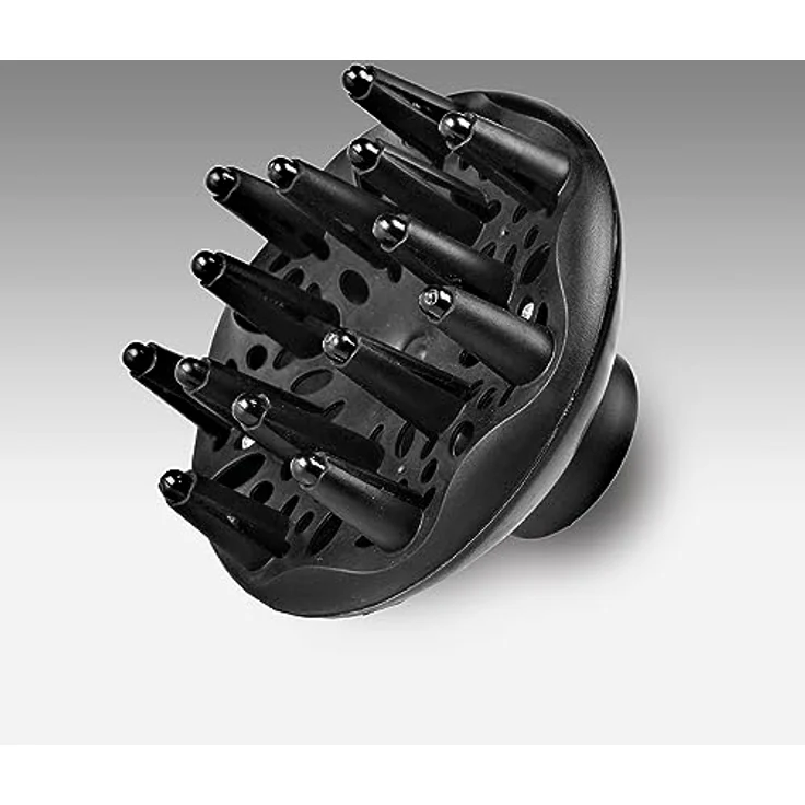 Girmi PH20 Haartrockner, 2200 W mit 2 Geschwindigkeiten, 3 Temperaturstufen, ergonomischem Griff, schwarz-rot – Bild 3
