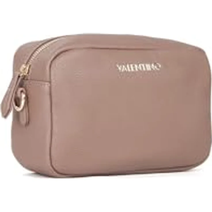 VALENTINO Brixton Soft Cosmetic Case with Strap, Kosmetiktasche aus hochwertigem Material, Taupe, 22 x 14,5 x 8 cm – Bild 2