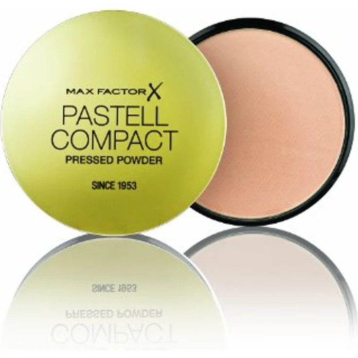 Max Factor Pastell Compact Powder Pastell 9 - Mattierendes Fixierpuder für Foundation und Rouge - 20 g, dunkle Hauttypen