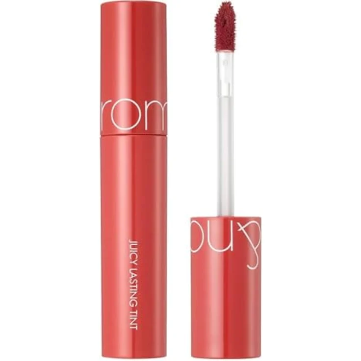 rom&nd Juicy Lasting Lipgloss Farbton 13 Eat Dotori, hochpigmentiert, 5,5 g, langanhaltend und feuchtigkeitsspendend – Bild 1