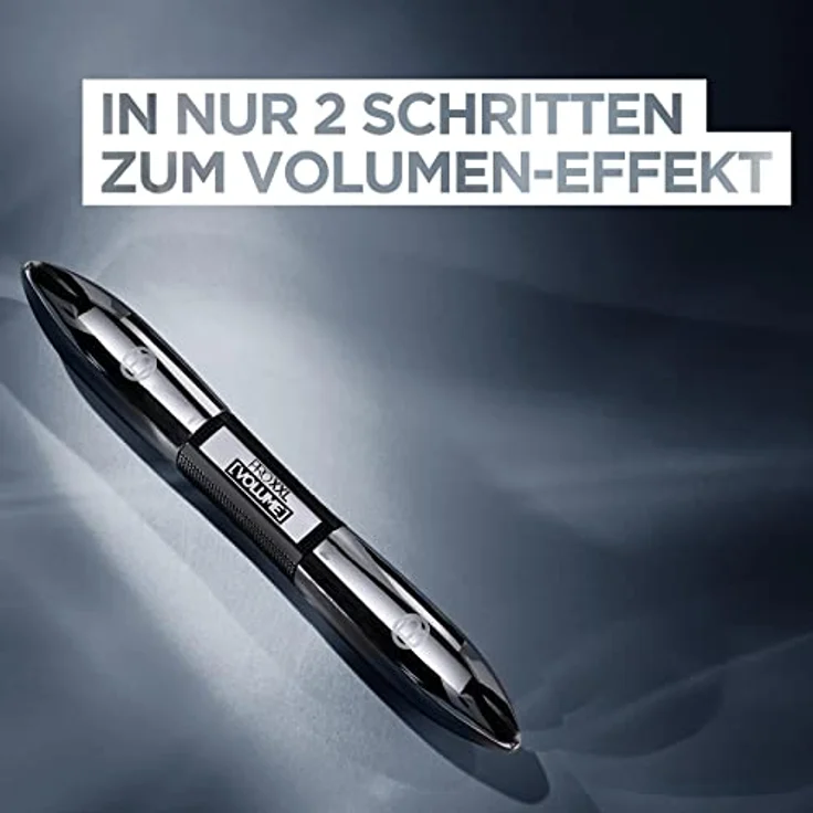 L'Oréal Paris Wimperntusche für voluminöse Wimpern, 2-Schritt Mascara für einen sofortigen Volumen-Effekt wie aus dem Salon, ProXXL Volume, Schwarz, 12 ml, 1 Stück – Bild 4