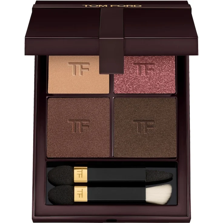 TOM FORD Runway Eye Color Quad, Lidschattenpalette mit 4 Farben und Puder- und Creme-Texturen, 8 g