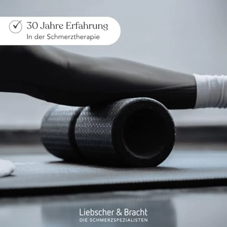 Liebscher & Bracht MAXI Faszienrolle – mit Rille zur Wirbelsäulen-Entlastung, ideal für Rücken, Regeneration & Flexibilität – Bild 4