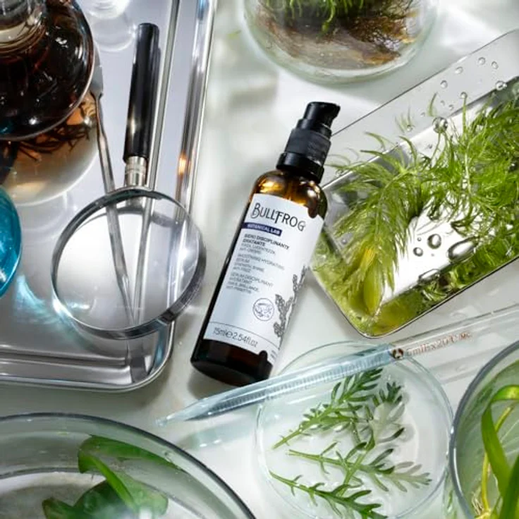 Bullfrog Feuchtigkeitsspendendes Disziplinierendes Serum für Haare und Bart, 96% natürliche Inhaltsstoffe, 75 ml, zähmt Frizz und verleiht Glanz – Bild 5